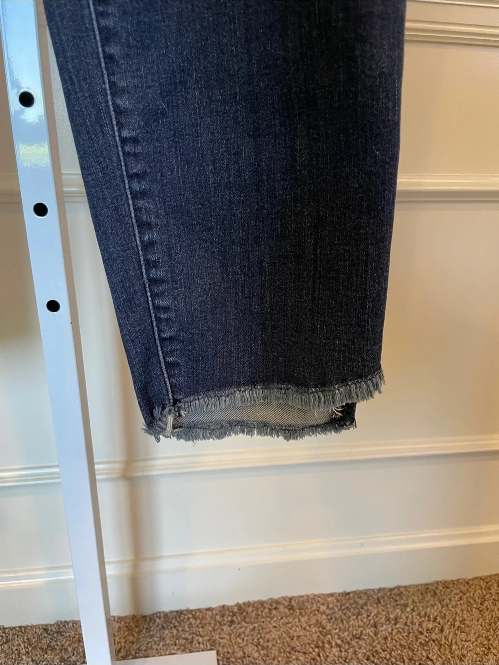 Democracy Raw Hem Ankle Denim Jeans 16 